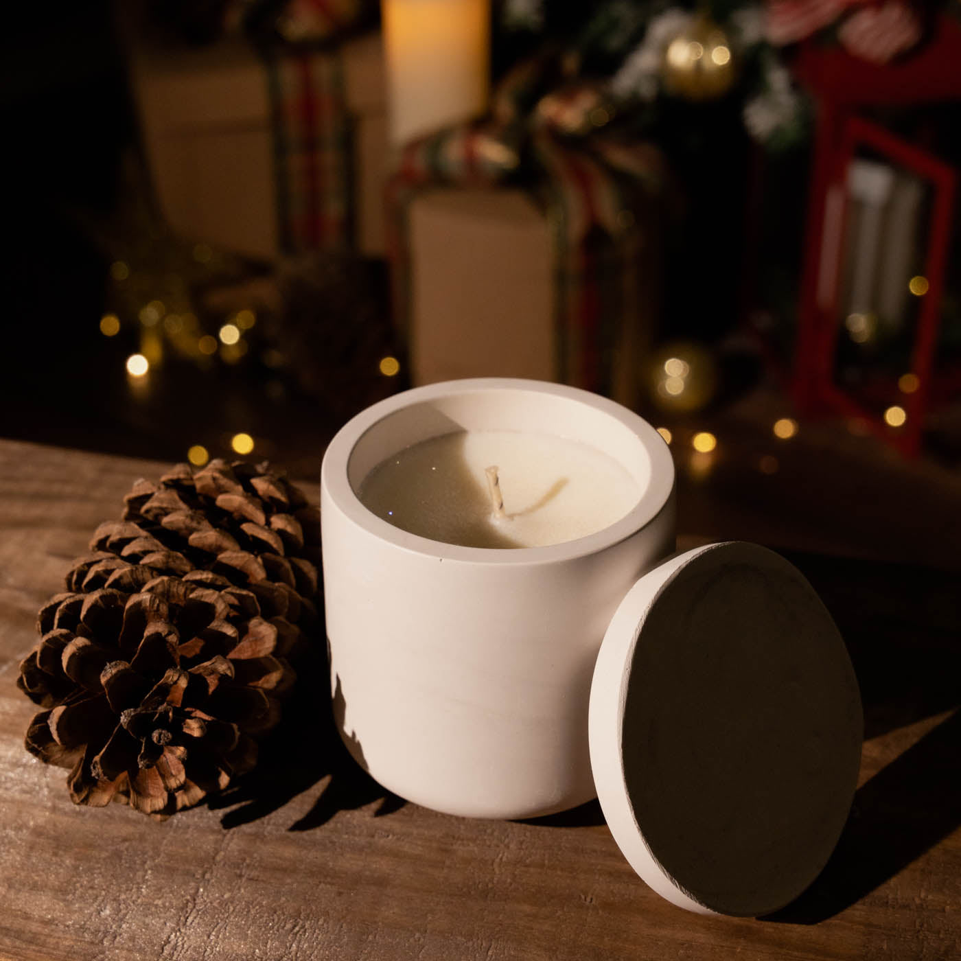 
                  
                    Christmas holidays Candle (Ponchecito)
                  
                