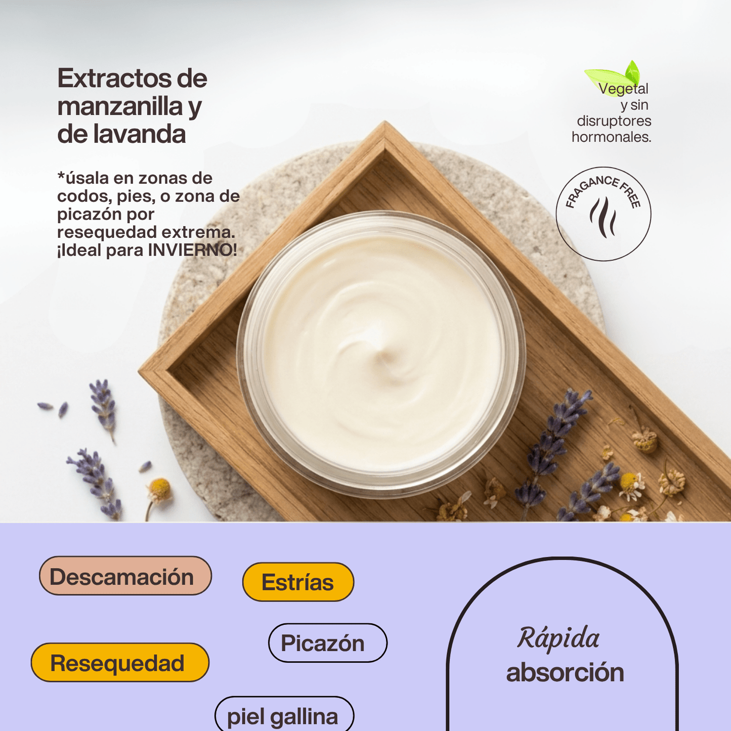 
                  
                    Body Butter de Lavanda y Manzanilla - Ritual de Hidratación | NIMBO - NIMBO
                  
                