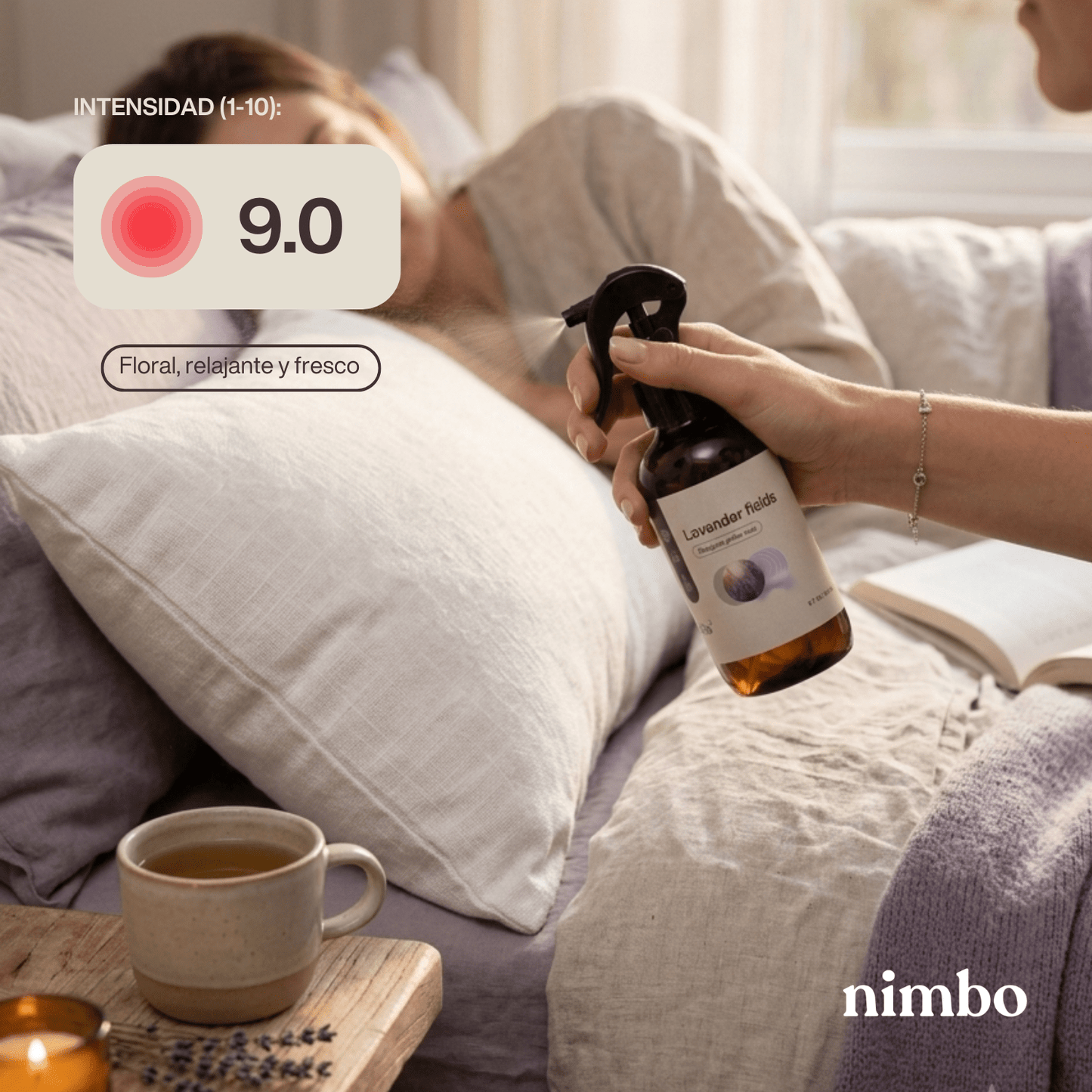 
                  
                    Bruma ambiental Lavanda - Aromatizante 200ml | NIMBO - NIMBO
                  
                