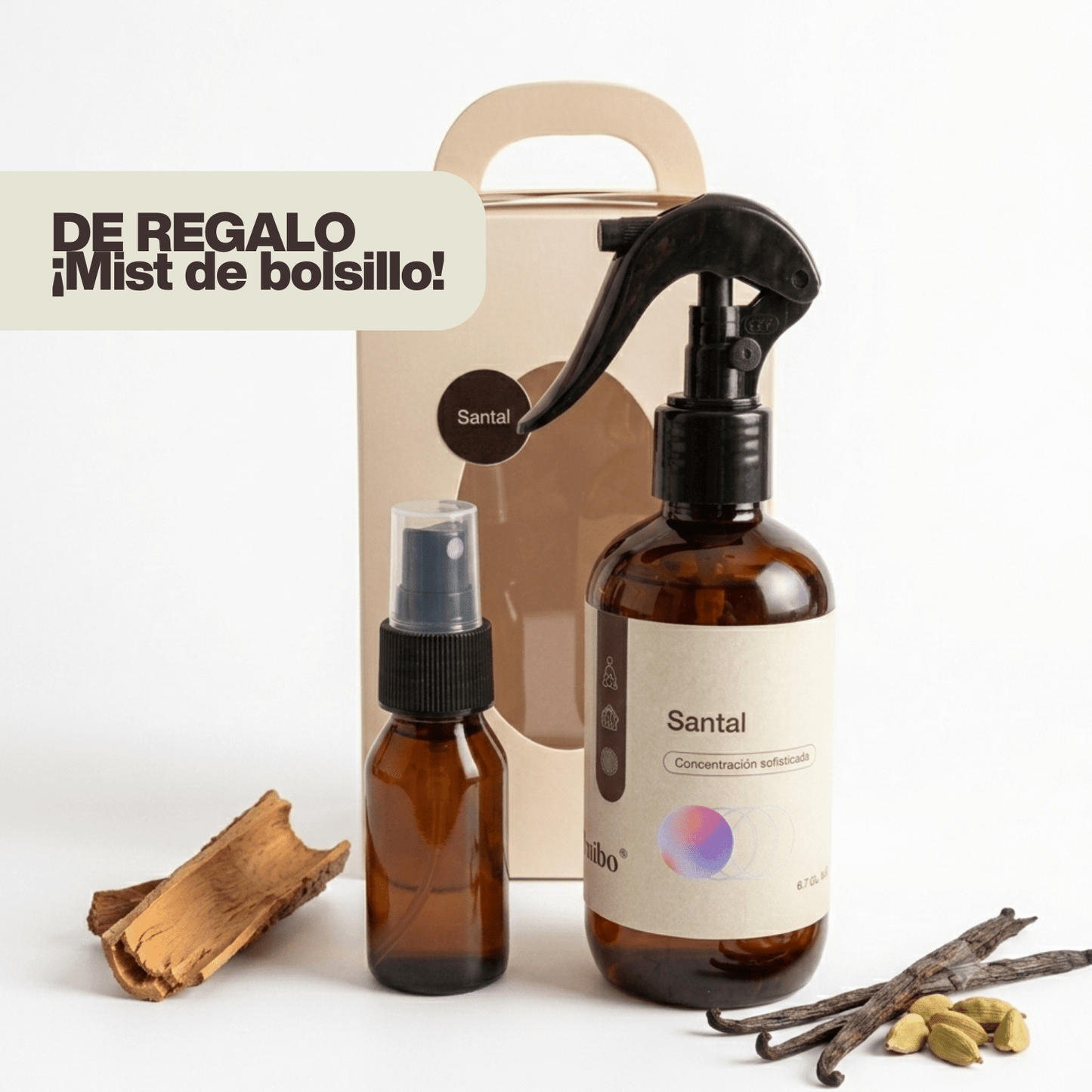 
                  
                    Bruma ambiental Santal - Aromatizante 200ml | NIMBO - NIMBO
                  
                