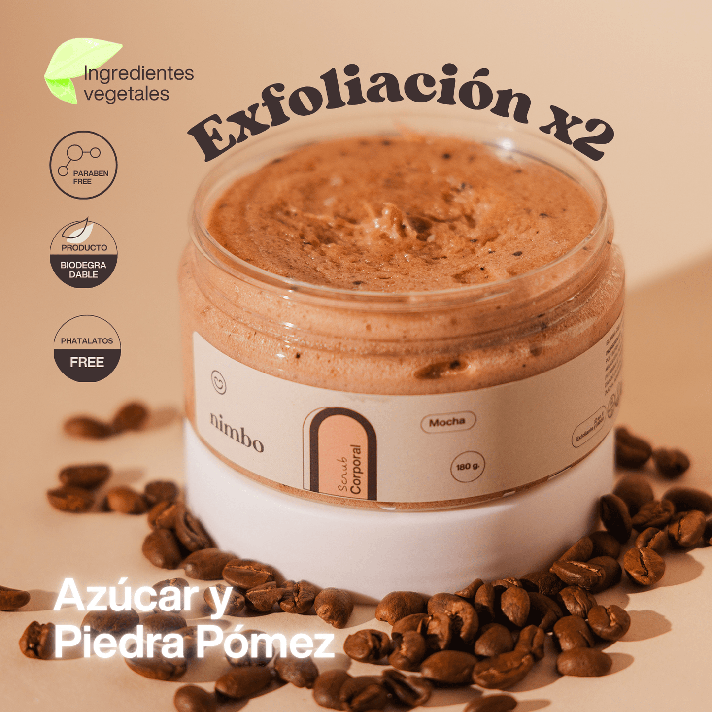
                  
                    Exfoliante de Café Moka - Ritual de Suavidad y Renovación | NIMBO - NIMBO
                  
                