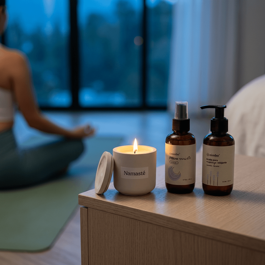 Kit de Yoga y Meditación - Ritual de Calma con Aceites Orgánicos | NIMBO - NIMBO