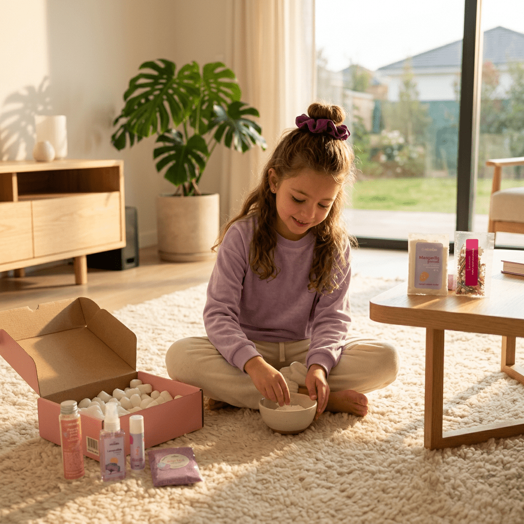 Kit Party Spa Sensorial para Niñas - Regalo de Skincare Vegano | NIMBO - NIMBO