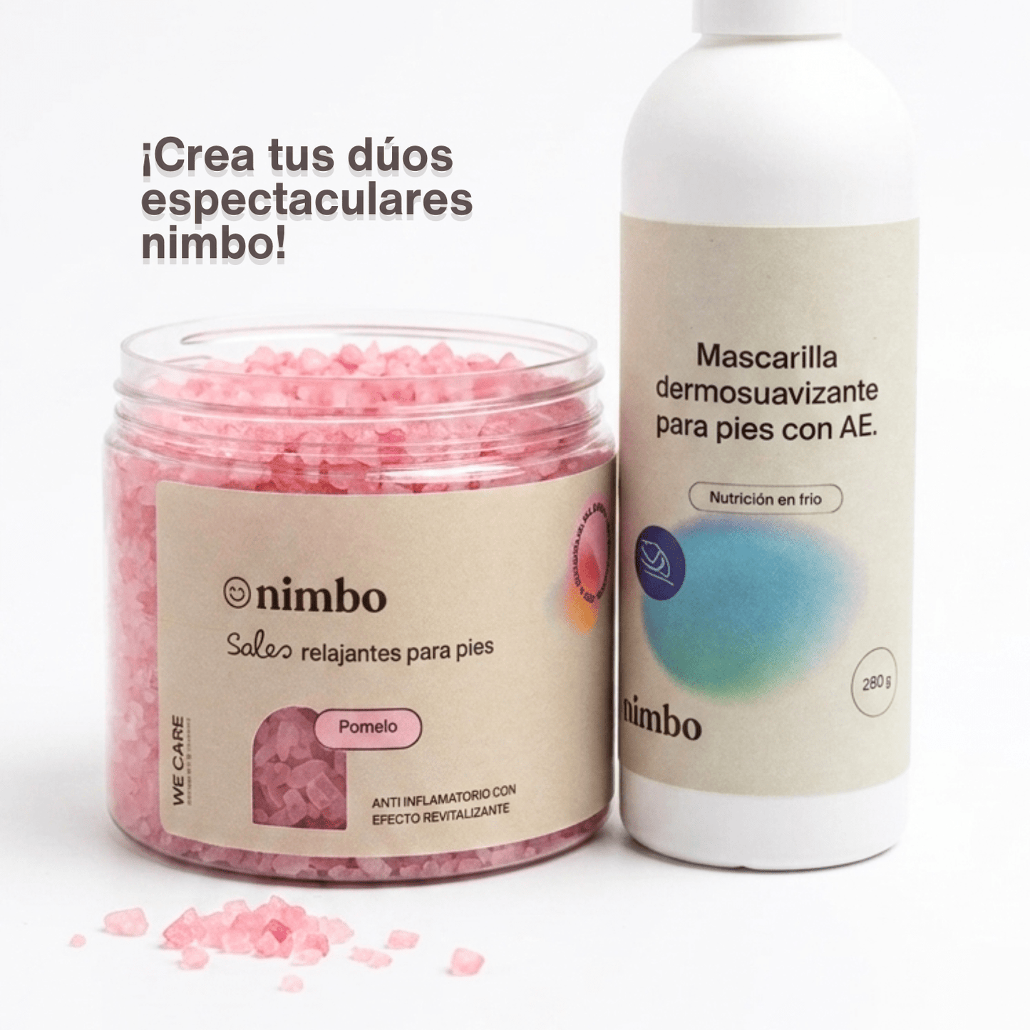 
                  
                    Mascarilla dermosuavizante para pies (Urea y Mentol). - NIMBO
                  
                