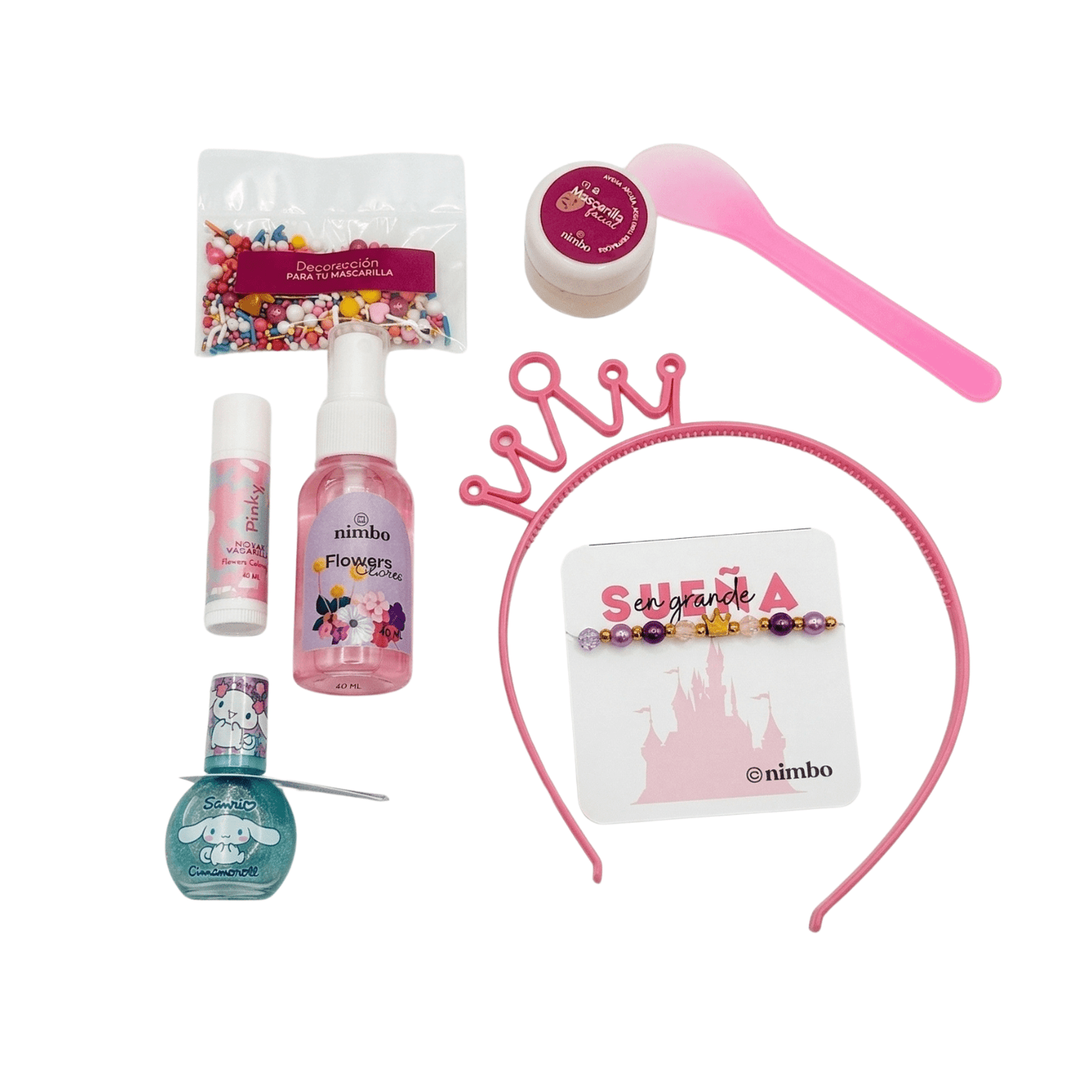 
                  
                    Paquete de 3 Kits de fiestas Beauty Spa para Niñas - NIMBO
                  
                