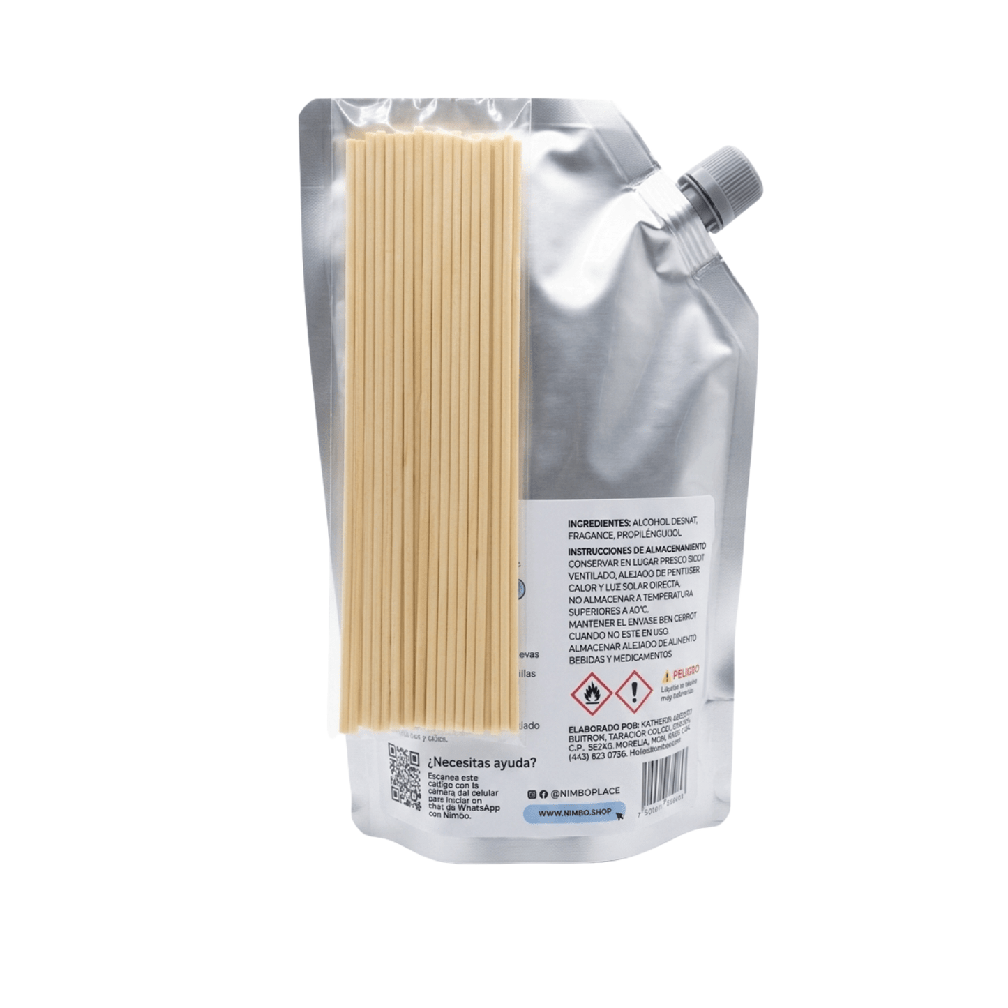 Refill difusor de varillas 500 ml. - NIMBO