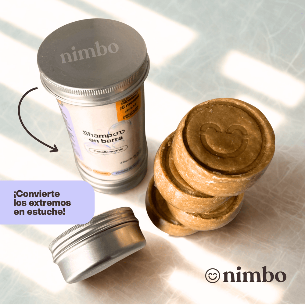 
                  
                    Shampoo sólido 240 g. (4 de 60 g.) - NIMBO
                  
                