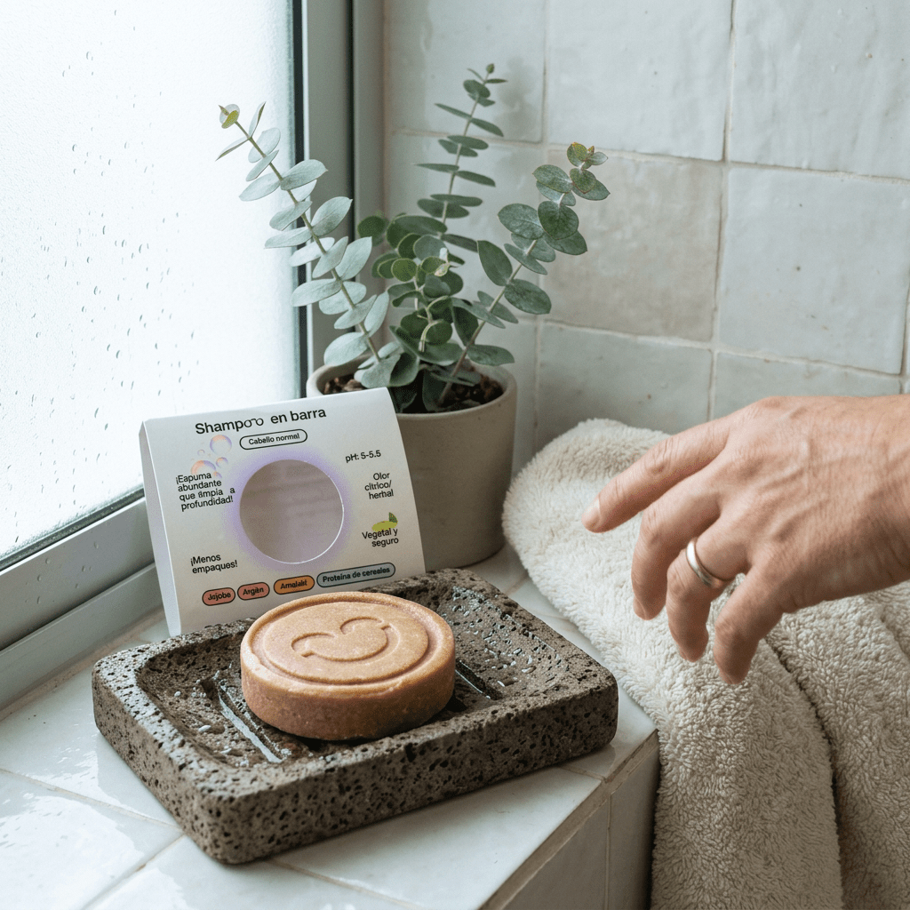 Shampoo Sólido Natural 60g - Ritual de Cuidado Consciente | NIMBO - NIMBO