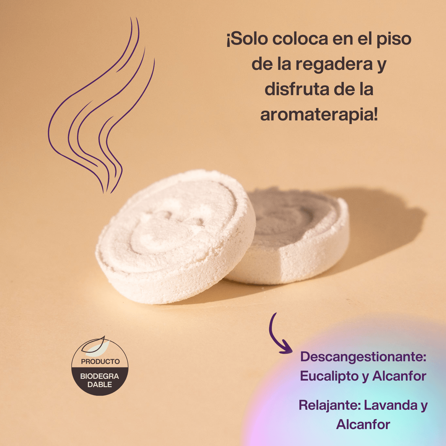 
                  
                    Vaporizadores de Ducha Mentol y Alcanfor (6 pzas) - Ritual de Bienestar | NIMBO - NIMBO
                  
                